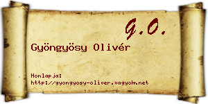 Gyöngyösy Olivér névjegykártya